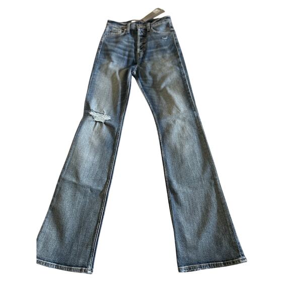 New Hudson Faye Ultra High Rise Flare Jeans – Magical Wash, Size 26 Retail $169 - Picture 11 of 13